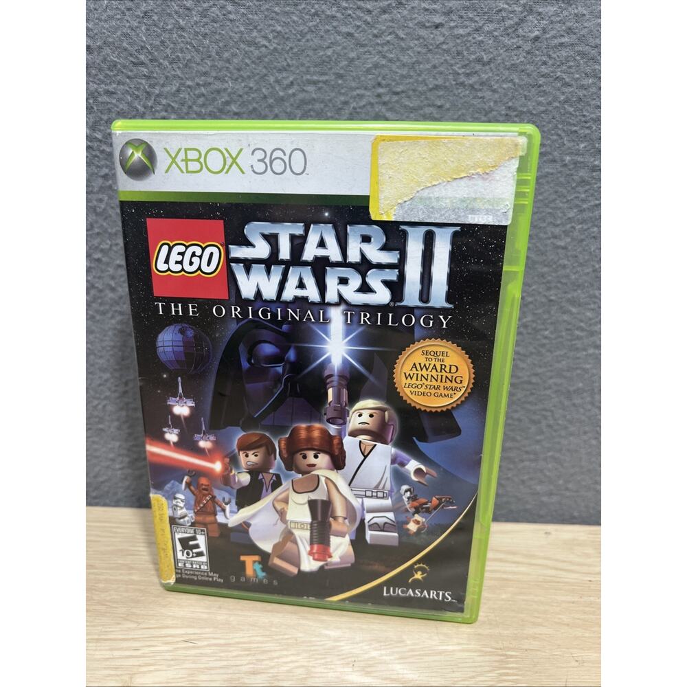 Lego Star Wars 2 the Original Trilogy - Microsoft Xbox 360 - CIB - Tested Manual